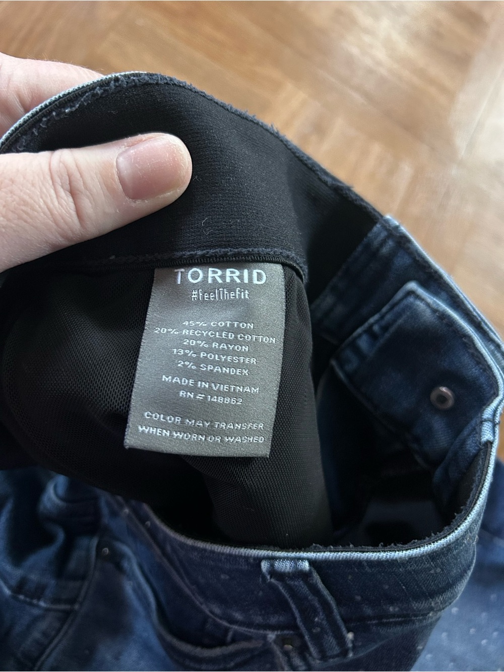 Torrid Rhinestone Jeans- 16 - Picture 7 of 8